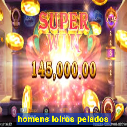 homens loiros pelados